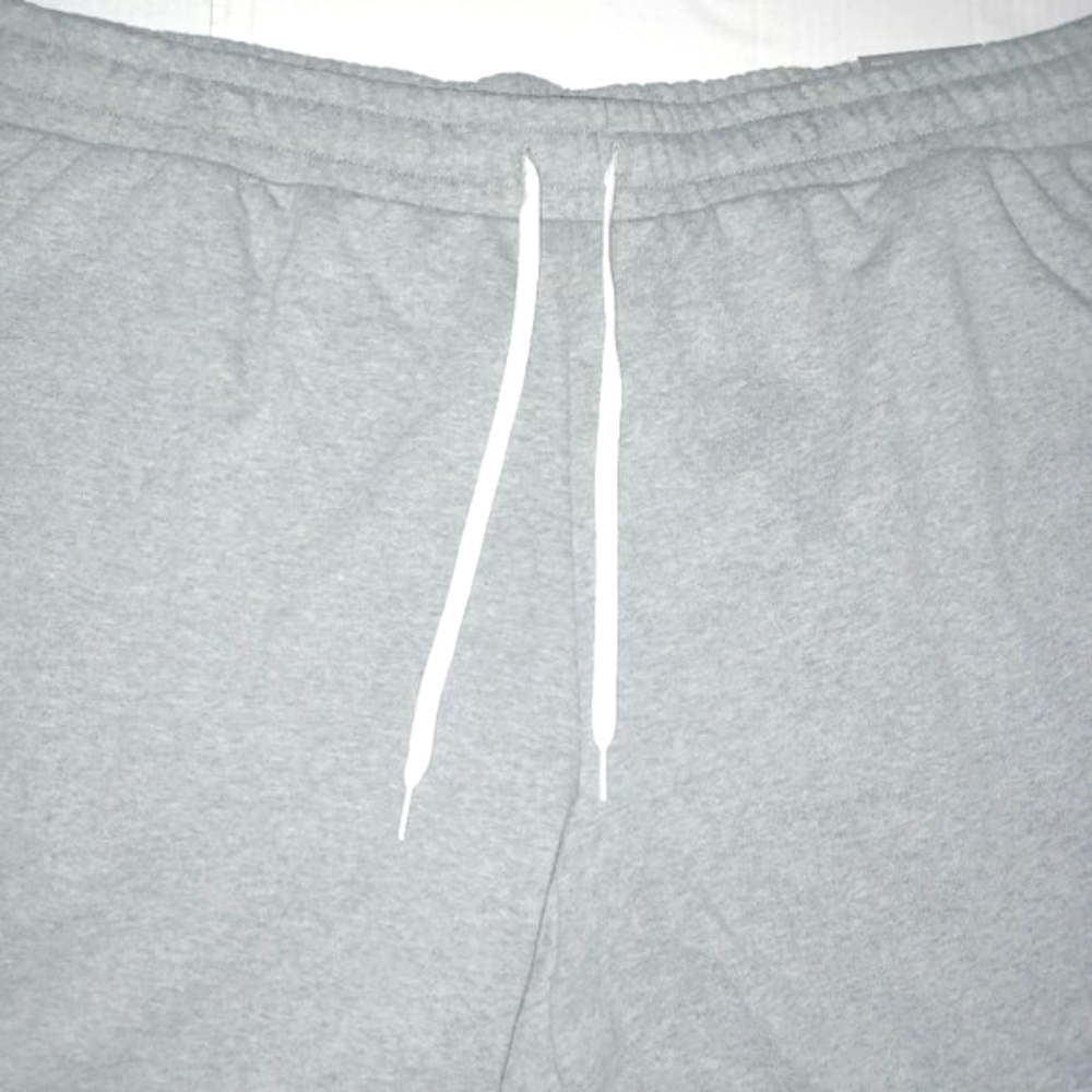 PUMA REGULAR FIT MEN'S PLUS SIZE SHORTS GRAY WHITE SIZE 4XL